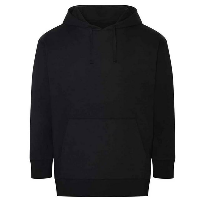 Ecologie - Sudadera Crater de Reciclada para Adultos Unisex (Negro)