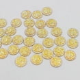 thumbnail image 4 of 50x Resina forma Estrella Cabujón Rhinestone Adorno de Parte Posterior Plana para Apliques de Uñas Amarillo dorado Gloria Resina redonda Flatback, 4 of 8