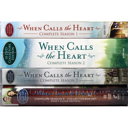 - When Calls The Heart Series Complete Seasons 1-4 Collection DVD Set