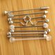 thumbnail image 5 of 9 piezas Industrial Ear Studs Flechas de acero inoxidable Tornillo Barbell Pendiente brillante Joyería Piercing para mujer Hombre, 5 of 5
