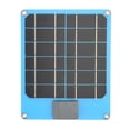 thumbnail image 1 of FYBTO Mini Solar USB Panel 6W 5V IP67 Waterproof Monocrystalline Safety Protection Compact Solar Module for Backpacking Hiking Blue-090404, 1 of 5