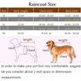 thumbnail image 2 of Impermeable con capucha ajustable para perros S-Sunny, 2 of 5
