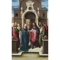 thumbnail image 2 of Bernard van Orley 11x14 Gold Ornate Wood Frame and Double Matted Museum Art Print Titled - The Marriage of the Virgin (C. 1513), 2 of 4