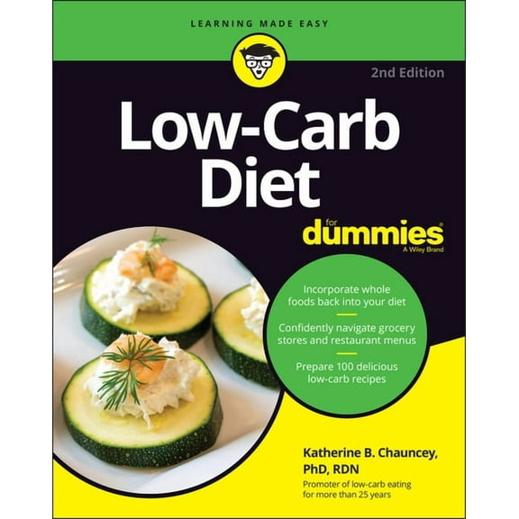 Low-Carb Diet for Dummies, (Paperback)