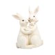 thumbnail image 5 of Estatua de la familia de conejitos, adorno de escritorio, regalo para , escultura de de resina, estatuilla de Animal para sala de estar, 5 of 9