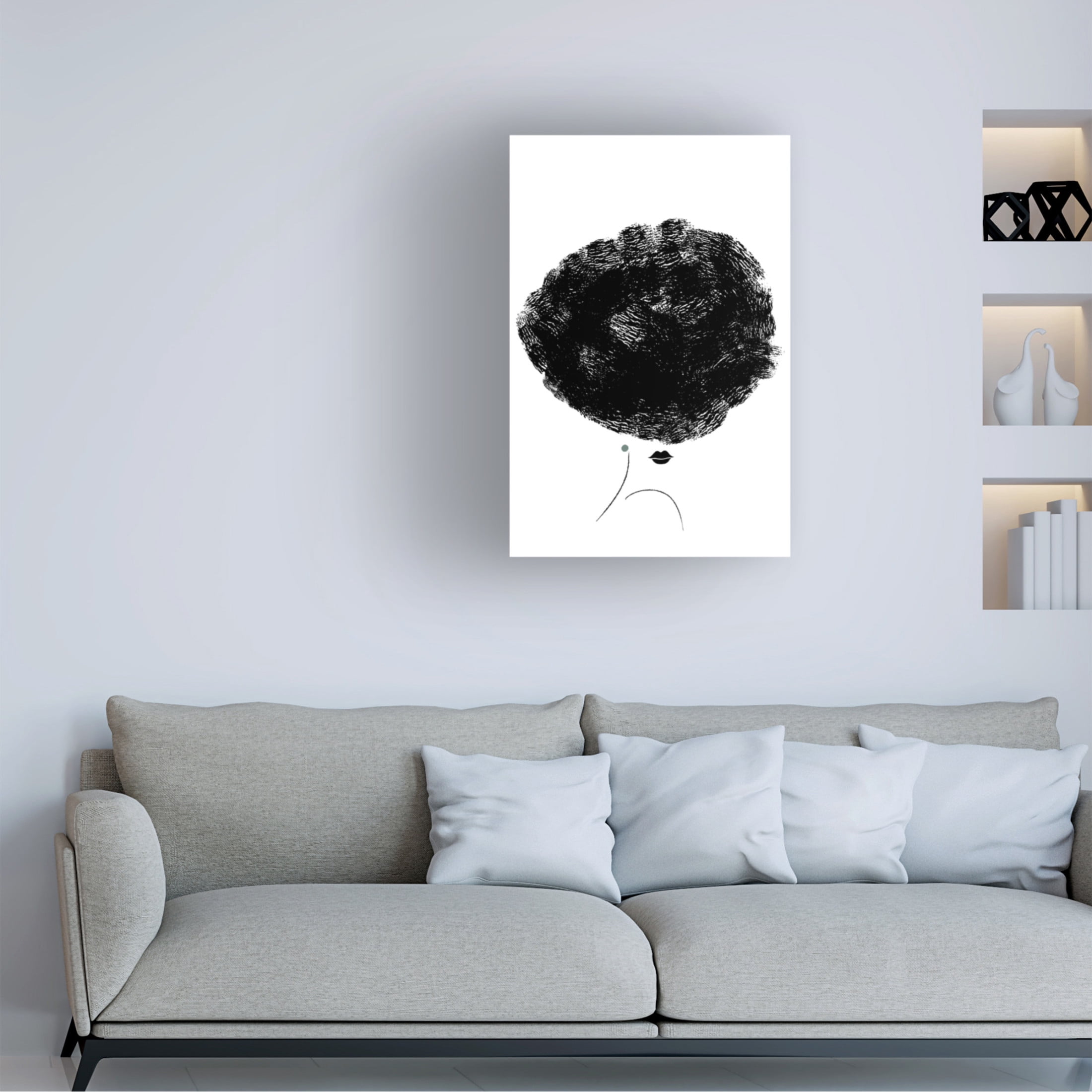 Pictufy Studio II 'Ballerina Hair' Canvas Art - 22 x 32 Inches
