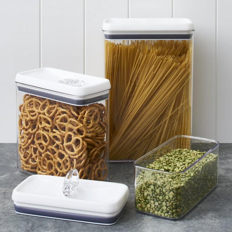 Large Rectangle Food Storage, Food Containers Hold up to 64 Ounces of Food  -Glad
