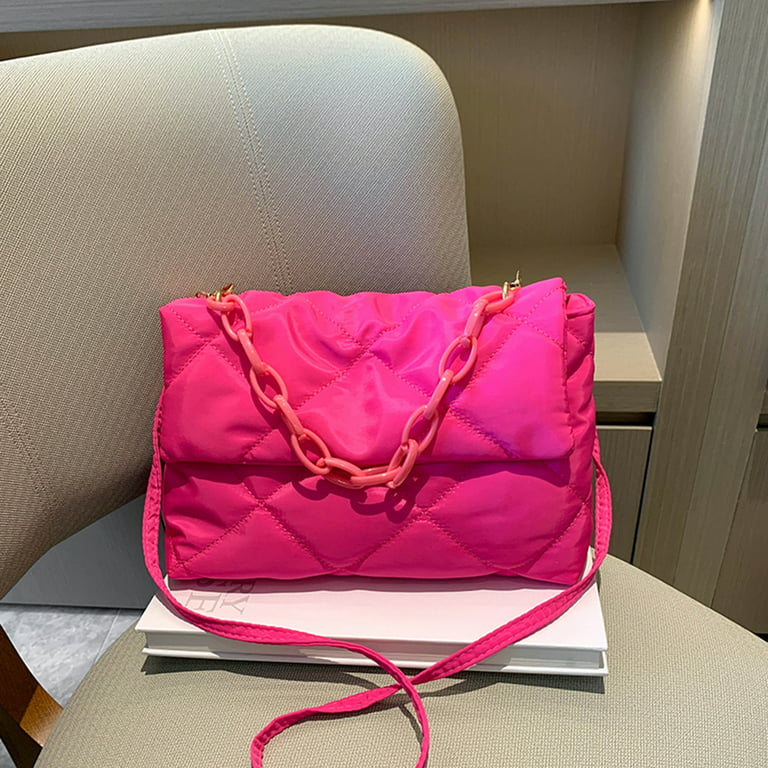 Small Nylon Crescent Crossbody Bag for Women Men Trendy,Travel Sling Bag