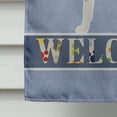 thumbnail image 4 of Carolines Treasures BB8281CHF Hamiltonst?vare Welcome Flag Canvas House Size  Large multicolor, 4 of 4