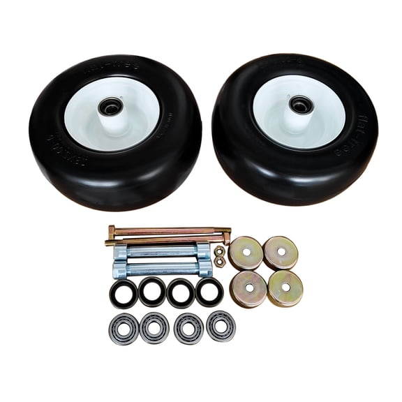 Koomaha 2 Pack 13x5x6 No Flat Front Solid Tire Puncture Proof For Exmark Toro Mowers