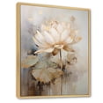 thumbnail image 2 of Designart "Timeless Lotus Connection" Lotus Floater Framed Canvas Art Print, 2 of 5