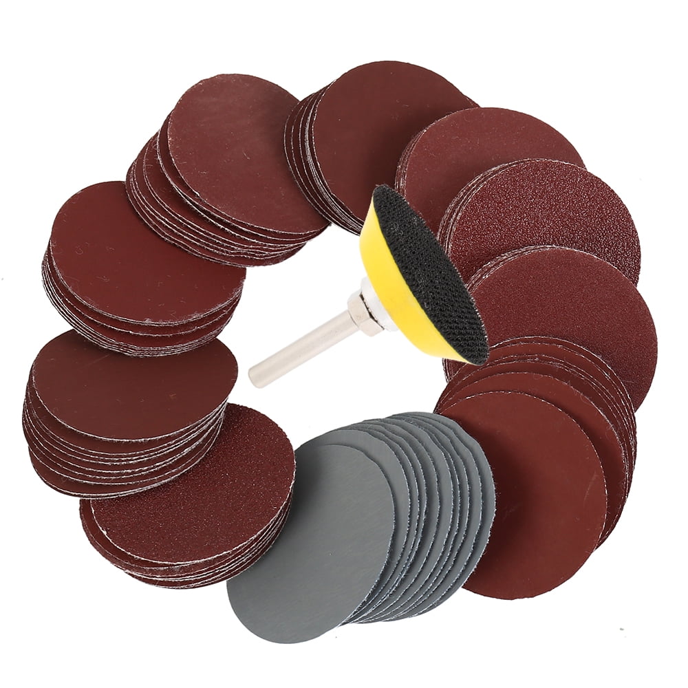 Sanding Discs Set 2" Type R Roll Lock Discs Pads Sanding   Abrasives 125 mm 