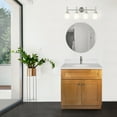 thumbnail image 4 of Design House Brookings Vanity in Modern Birch with Solid White Cultured Marble Top, Fully Assembled, 31-inch, 4 of 19