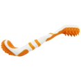 thumbnail image 1 of Cepillo de dientes duradero y juguete para perros Pet Life Denta-Brush TPR Talla única Naranja, 1 of 1