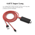 [Apple MFi Certified] Lightning to HDMI Adapter Cable, Compatible with
