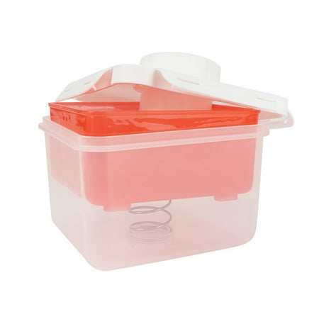 

Tofu Press Salad Home With Water Catcher Spring Drainer Strainer Drip Tray DIY