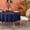 Navy Blue, variant on MEANMOY Navy Blue 210 GSM Water & Stain Resistant Round Tablecloth for Circle Table - Solid 60 Inch Table Cloth Cover in Wrinkle Free Durable Washable Polyester Fabric for Wedding, Party, Banquet