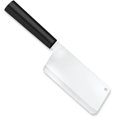 thumbnail image 1 of Rada Couteau de Chef – Lame en Acier Inoxydable et Manche en Résine Noire, 9-1/2 Pouces, 1 of 6