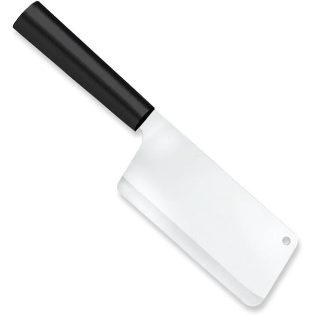Rada Couteau de Chef – Lame en Acier Inoxydable et Manche en Résine Noire, 9-1/2 Pouces