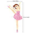 thumbnail image 5 of unbranded 4pcs Cupcake Topper Dancing Ballet Cupcake Topper Figure Ballet for Birthday Cake Party, 5 of 8