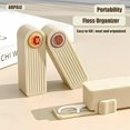 thumbnail image 4 of AOPALE Family Pack, Refillable Floss Stick Dispenser with 10 Dental Floss, Portable Travel Toothpick Holder, Floss Holder Container (2), 4 of 7