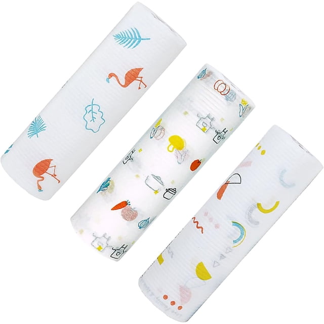 HSHDLDF Disposable Dish Towels,Disposable Cleansing Cloths Roll,Cleaning Rag Roll for Household Cleaning Tasks