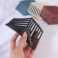 thumbnail image 3 of 4pcs Coasters Placemat Polygon Coasters Heat Insulation Cup Mat Silicone Heat Insulation Pad (Rhombus), 3 of 8