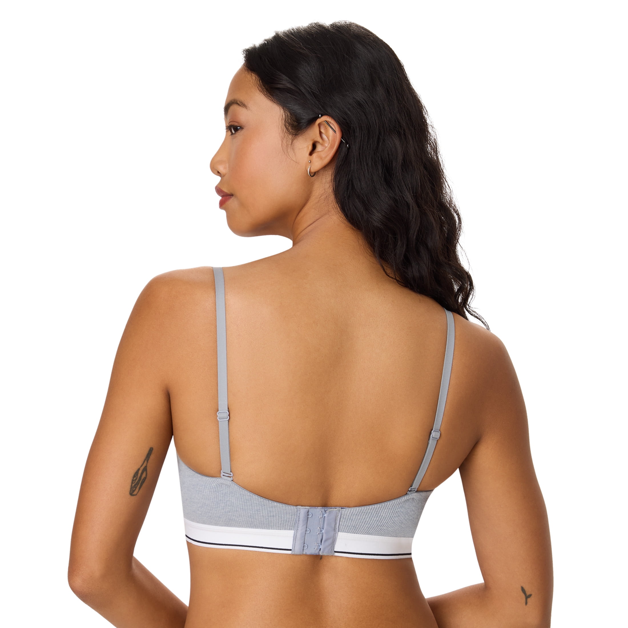 Hanes T-Shirt Bra, Originals Wireless Bandeau Bra, Mult-Way