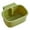 Green, variant on Space Saving Press Type Sink Basket Wall Mounted Rustproof ABS Stainless Steel