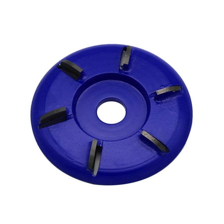 

mnjin 16mm woodworking turbo plane for aperture angle grinder wood carving cutter new blue