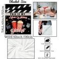 thumbnail image 3 of Movie Theater Throw Blanket, Soft Flannel Movie Lover Blanket, Warm This is My Movie Watching Blanket, Vintage Cinema Film Movie Night Theme Fleece Blankets, Gifts Ideas for Movie Lovers, 50x60, 3 of 6