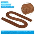 thumbnail image 3 of Quilling Strips Paper 120pcs 1/8"(3mm) 54cm Origami Paper for Art DIY Hand Craft Christmas Dark Brown, 3 of 7