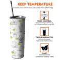 thumbnail image 6 of 20 OZ Skinny Tumbler Coffee Travel Mug with Straw,Thermal with Lids for Hot and Cold Drinks for Work Travel, 6 of 7