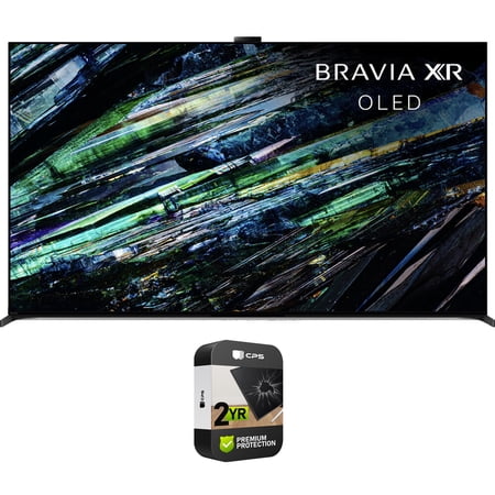 Sony QD-OLED 77 inch BRAVIA XR A95L 4K HD Smart Google TV Gaming Features for PS5 | Official USA Partner | + Deco Gear 4K HDMI Cable x2 & CPS Exclusive 26 Month Protection (BEACH-CPS-265000)
