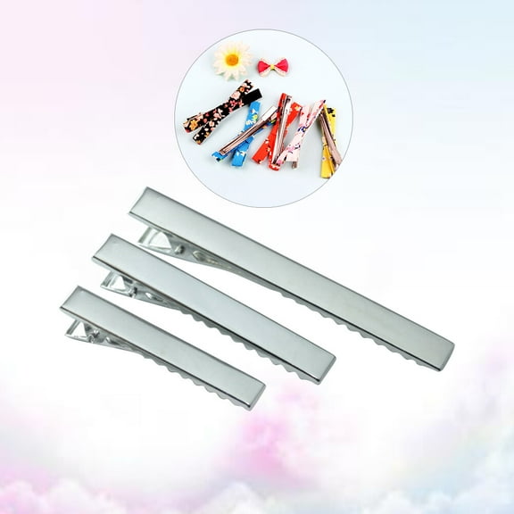 EXHUMKY 30Pcs Flat Hair Clips For Hair Styling And Diy Enthusiasts
