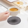 thumbnail image 6 of Tiezhimi Round Placemats, Woven Placemats Lace Cotton Yarn Non, Braided Table Mats for Dining Table Heat Resistant Non-Slip Circle Place Mats, Desktop Protective Mat, 6 of 6