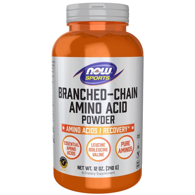 Suplemento NOW Sports Nutrition BCAA en polvo, 350 ml