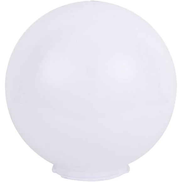 Compuye Blanc Acrylique Lampe Post Globe Lumière Abat-Jour Lustre Applique Couverture Lisse Texturé Ronde Boule Lampadaires 150MM 95MM