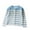 Light Blue, variant on Riecok Unisex Cardigan Sweater Crewneck Long Sleeve Stripe Open Front Button Winter Kids Sweater Light Blue 10 Years