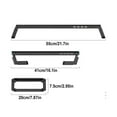 thumbnail image 3 of serony Computer Notebook Monitor Stand Riser Mount with Storage Drawer Tabletop Bracket with 4 USB Ports Desk Heavy Duty Dormitory Black, 3 of 8