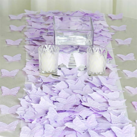 Efavormart 500pcs Artifical Butterfly Shape Petals For Wedding Birthday Party Dance Banquet Event Decoration
