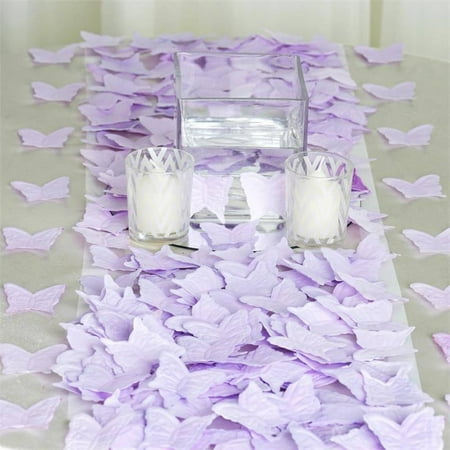 Efavormart 500pcs Artifical Butterfly Shape Petals For Wedding Birthday Party Dance Banquet Event Decoration