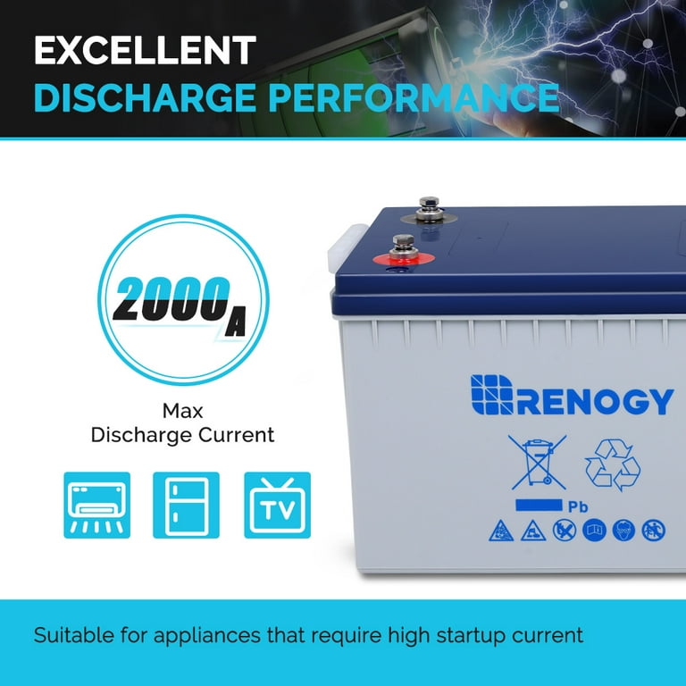 👉👉 NEUE Solar Batterie Professional DC 12V 200Ah C100