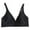 Black, variant on Jelly Bras for Women Push Up Cloud Feel Wireless Bra Soft Support Smooth Side Jelly Strips Comfort for Small Bust Green M