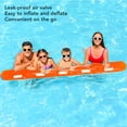 thumbnail image 4 of Pool Inflatable Sticks, 90.6 Inch Large  Inflatable Pool Noodles Colorful PVC Blow Up Swimming Noodles Adults Float Outdoor Water Games Toy for Pool Party, Beach, Lake, 4 of 8