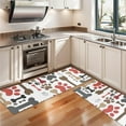 thumbnail image 3 of Kitchen Rugs Sets Of 2,Paw Prints and Bones Anti Fatigue Kitchen Mat Rugs Non Slip Washable,Decorative Kitchen Floor Mats for Kitchen,Sink,Laundry,17"X47", 3 of 5