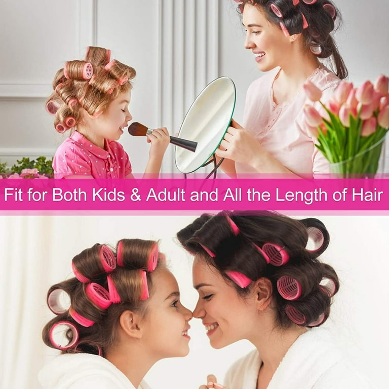 Sizes Hair Rollers,36 Pcs Self Grip Hair Roller Set,Hair rollers