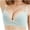 Blue, variant on Penkiiy Women Nursing Bras Ladies Comfortable Breathable No Steel Ring Front Buckle Breastfeeding Bra Woman Underwear Beige Bras