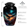 thumbnail image 2 of SUBSH Eagle Urn for Ashes - Funeral Decorations - Adult Urns for Human Ashes Men - Burial Urns for Adult Human Ashes - Urns for Human Ashes Adult Female Mom (10 inch Pack of 1), 2 of 2