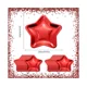 thumbnail image 2 of Platos de papel con forma de estrella de melamina, colores patrióticos ecológicos, 30 piezas, platos desechables duraderos y resistentes al remojo de alta calidad para fiestas, graduaciones, picnics, 2 of 5